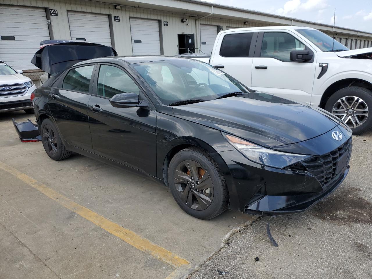 Lot #2756542745 2021 HYUNDAI ELANTRA SE