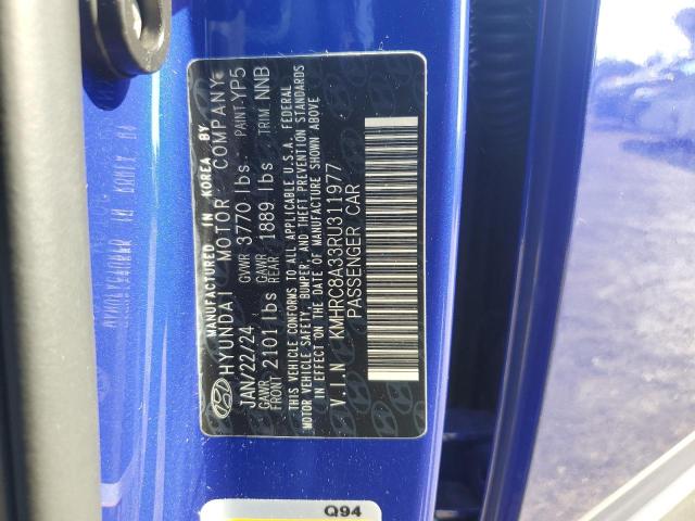 2024 HYUNDAI VENUE SEL - KMHRC8A33RU311977
