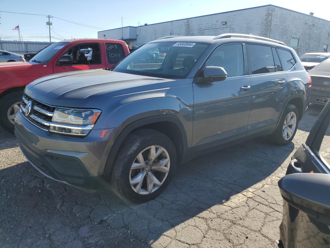 Lot #2857268852 2018 VOLKSWAGEN ATLAS