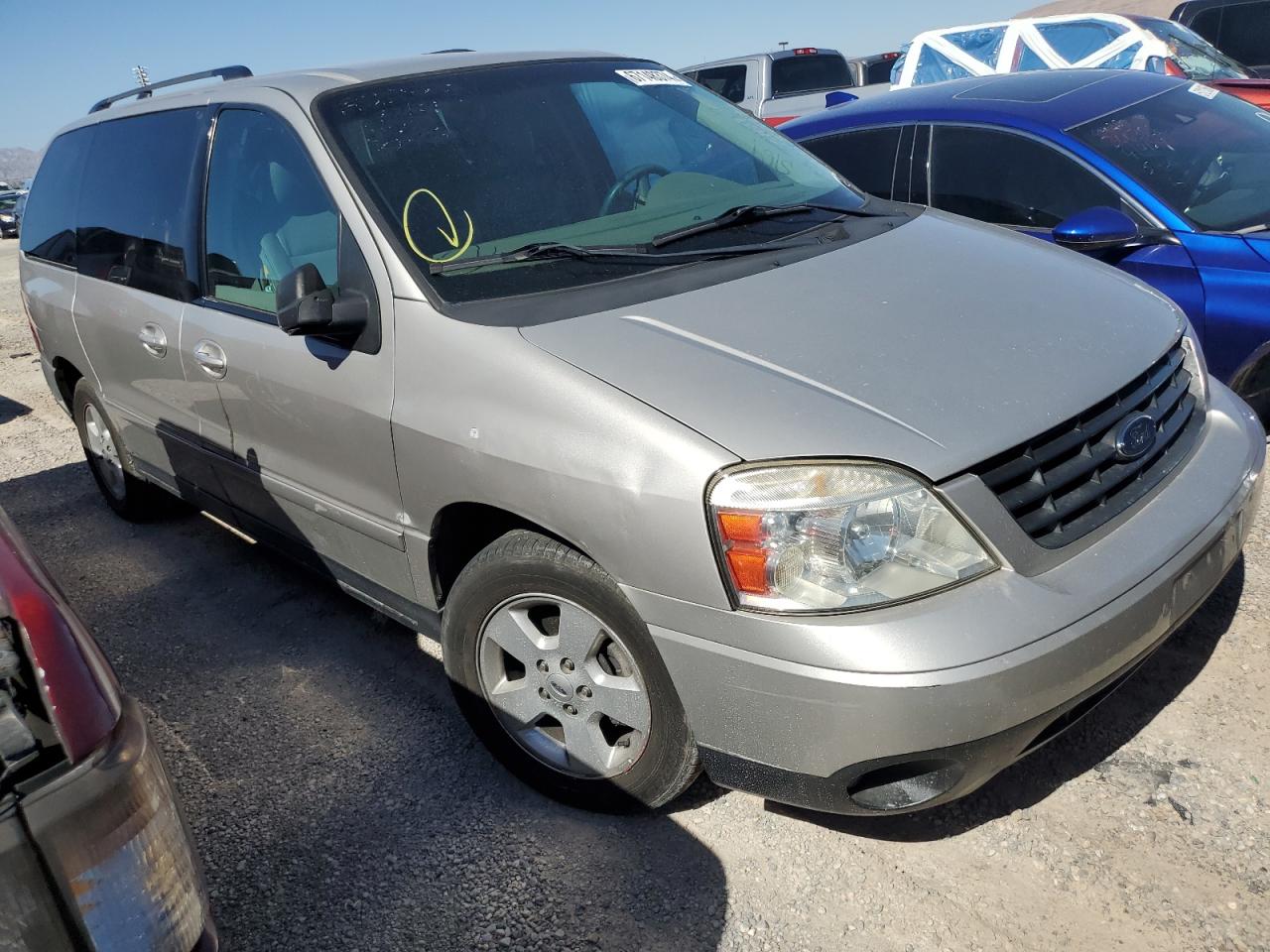 FORD FREESTAR S 2004 silver  gas 2FMDA57604BA58311 photo #3