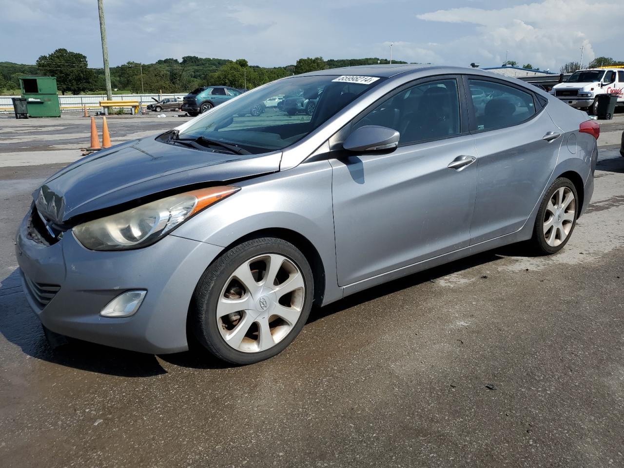 Lot #2768849260 2013 HYUNDAI ELANTRA GL