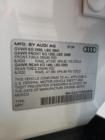 VIN WA1E2AFY5R2063559 2024 Audi Q5, Premium Plus 55 no.14