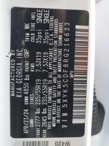 2024 KIA SPORTAGE - 5XYK5CDF8RG216633