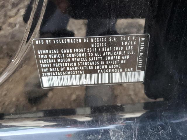 2015 VOLKSWAGEN GOLF TDI - 3VW2A7AU5FM037158