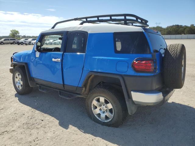 TOYOTA FJ CRUISER 2007 blue  gas JTEBU11F870089604 photo #3