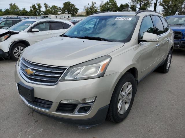 CHEVROLET TRAVERSE L 2013 beige 4dr spor gas 1GNKRGKD8DJ103746 photo #1