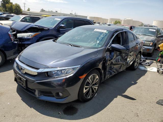 VIN 19XFC1F75HE208163 2017 Honda Civic, Exl no.1