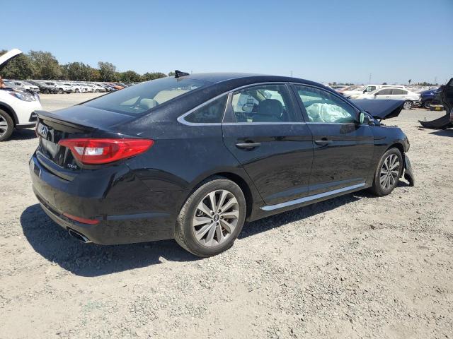 HYUNDAI SONATA SPO 2016 black  gas 5NPE34AF3GH422297 photo #4