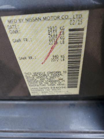 2015 NISSAN ALTIMA 2.5 - 1N4AL3AP8FN394096