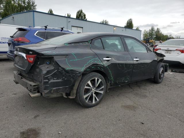 NISSAN MAXIMA 3.5 2018 black  gas 1N4AA6APXJC394175 photo #4