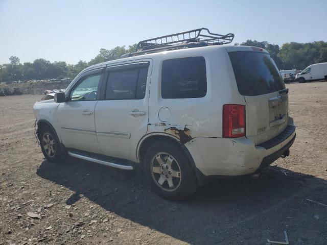 HONDA PILOT TOUR 2011 white  gas 5FNYF4H99BB036088 photo #3