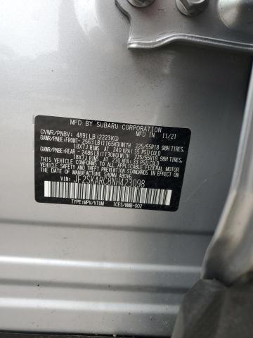 2022 SUBARU FORESTER T JF2SKARC8NH423098  65838544