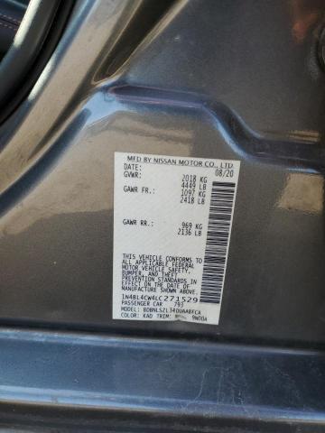 2020 NISSAN ALTIMA SR - 1N4BL4CW4LC271529