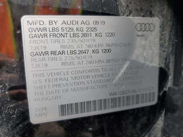 2020 AUDI Q3 PREMIUM - WA1DECF3XL1017127