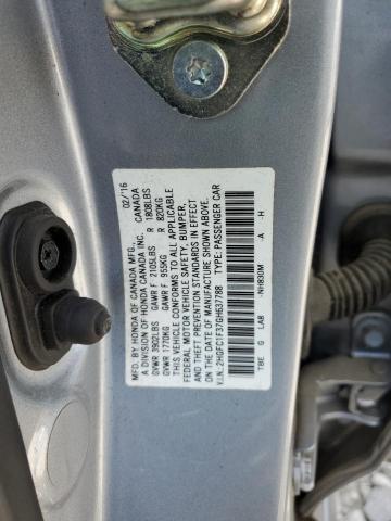 2016 HONDA CIVIC EX - 2HGFC1F37GH637788