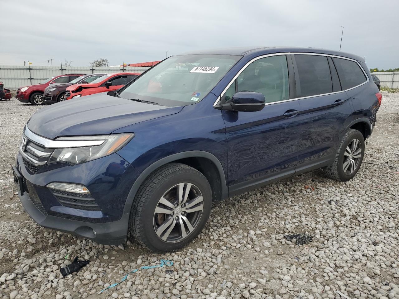 Lot #2791603525 2016 HONDA PILOT EX