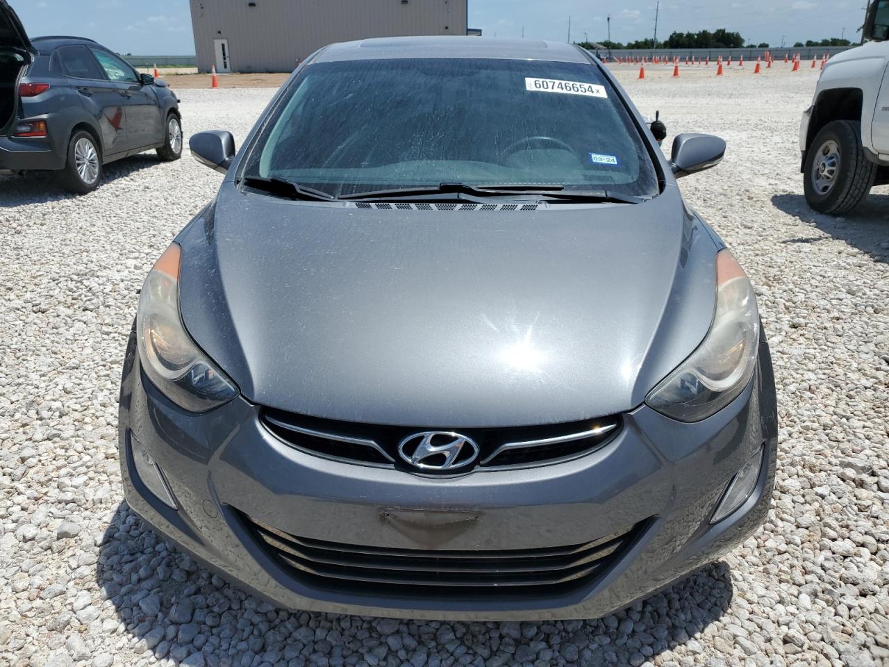 Lot #2814517647 2013 HYUNDAI ELANTRA GL