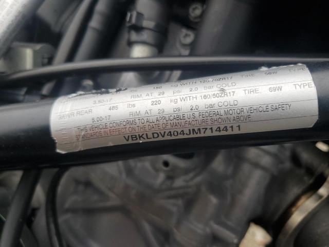 2018 KTM 690 DUKE VBKLDV404JM714411