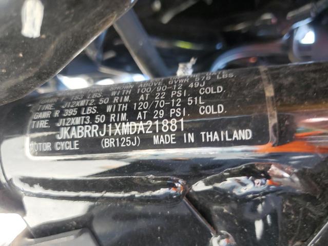 2021 KAWASAKI BR125 J - JKABRRJ1XMDA21881