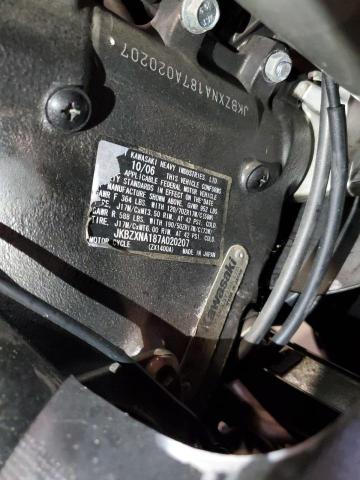 2007 KAWASAKI ZX1400 A JKBZXNA187A020207