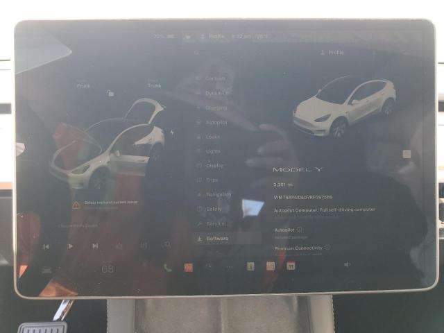 VIN 7SAYGDED7RF097569 2024 TESLA MODEL Y no.9