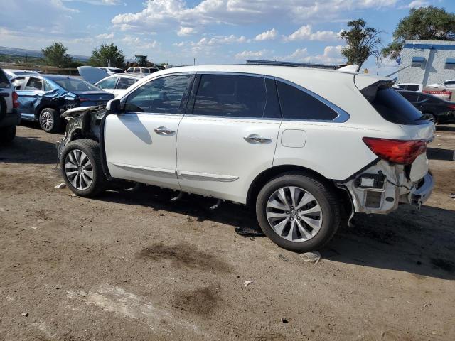 ACURA MDX TECHNO 2015 white  gas 5FRYD4H46FB003581 photo #3