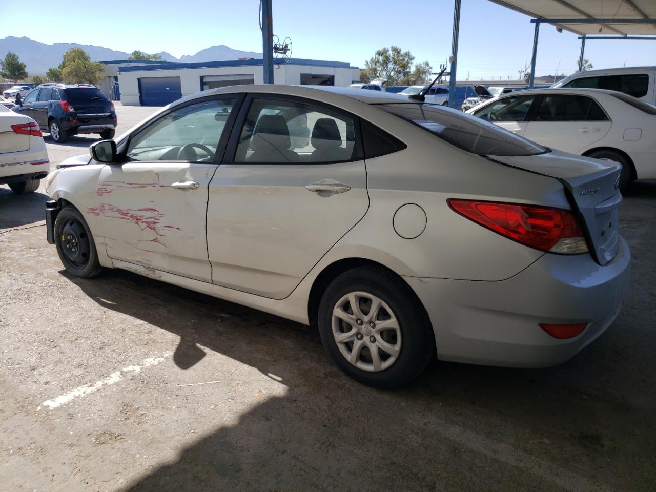 Lot #2888325756 2013 HYUNDAI ACCENT GLS