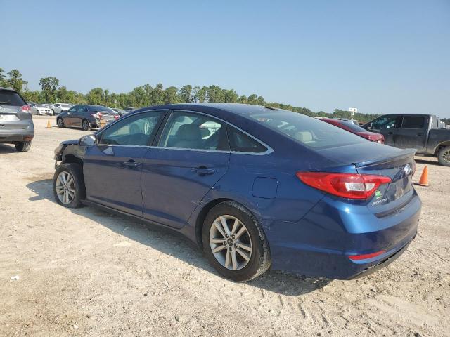 HYUNDAI SONATA SE 2017 blue  gas 5NPE24AF6HH440443 photo #3