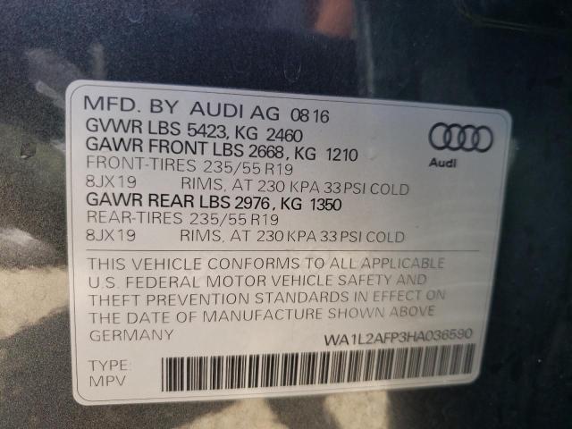 VIN WA1L2AFP3HA036590 2017 Audi Q5, Premium Plus no.13