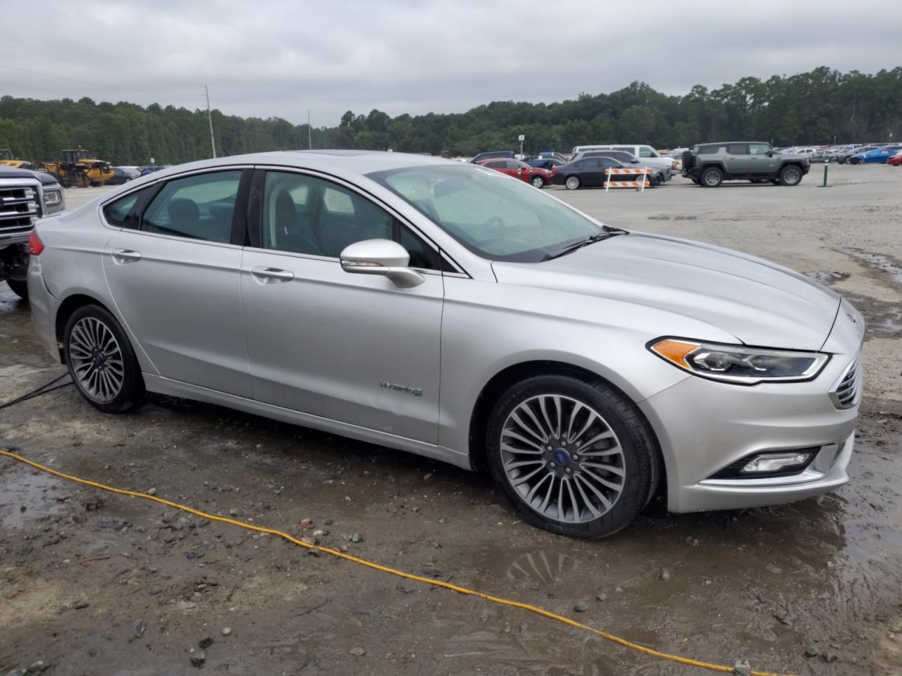 Lot #2823916096 2017 FORD FUSION TIT