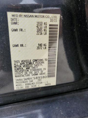 2015 NISSAN ALTIMA 2.5 - 1N4AL3AP8FC589580