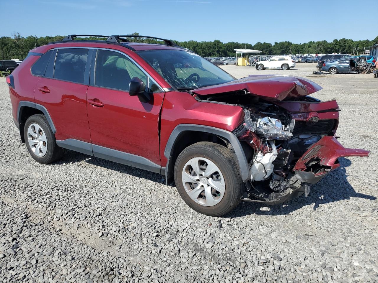 Lot #2955437498 2020 TOYOTA RAV4 LE