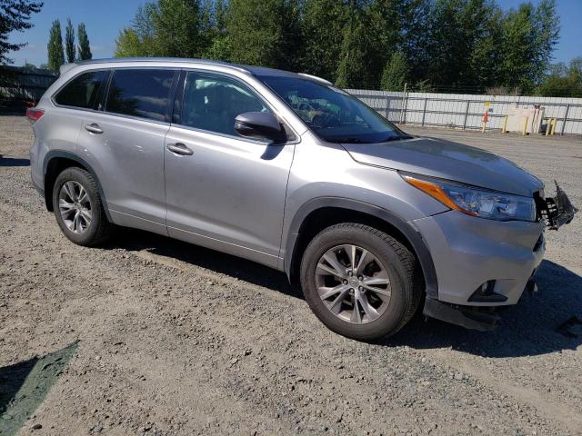 VIN 5TDJKRFHXFS165799 2015 Toyota Highlander, Xle no.4