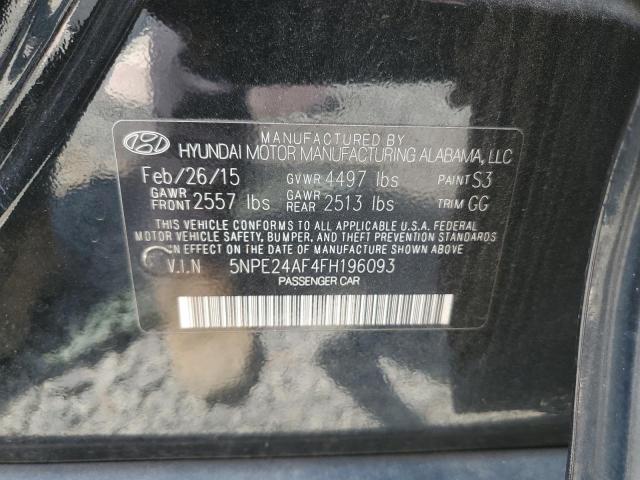 2015 HYUNDAI SONATA SE - 5NPE24AF4FH196093
