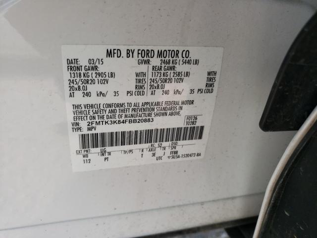 2015 FORD EDGE TITAN - 2FMTK3K84FBB20883