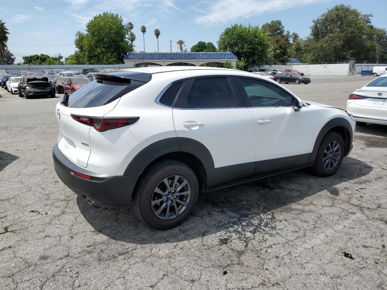 MAZDA CX-30 2023 white  gas 3MVDMBAM7PM561532 photo #4