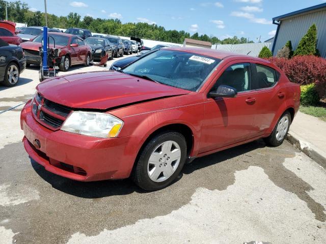 DODGE AVENGER SX 2010 burgundy  gas 1B3CC4FB0AN214710 photo #1