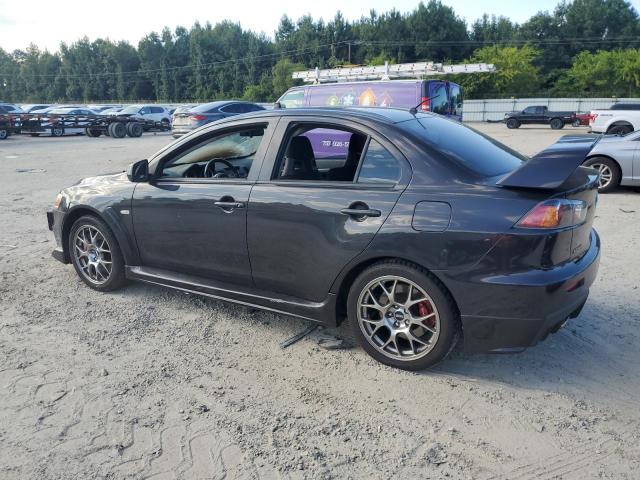 MITSUBISHI LANCER EVO 2011 black  gas JA32W8FV6BU010292 photo #3