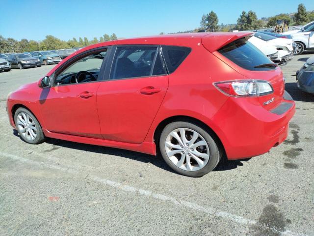 MAZDA 3 S 2010 red  gas JM1BL1H6XA1283923 photo #3