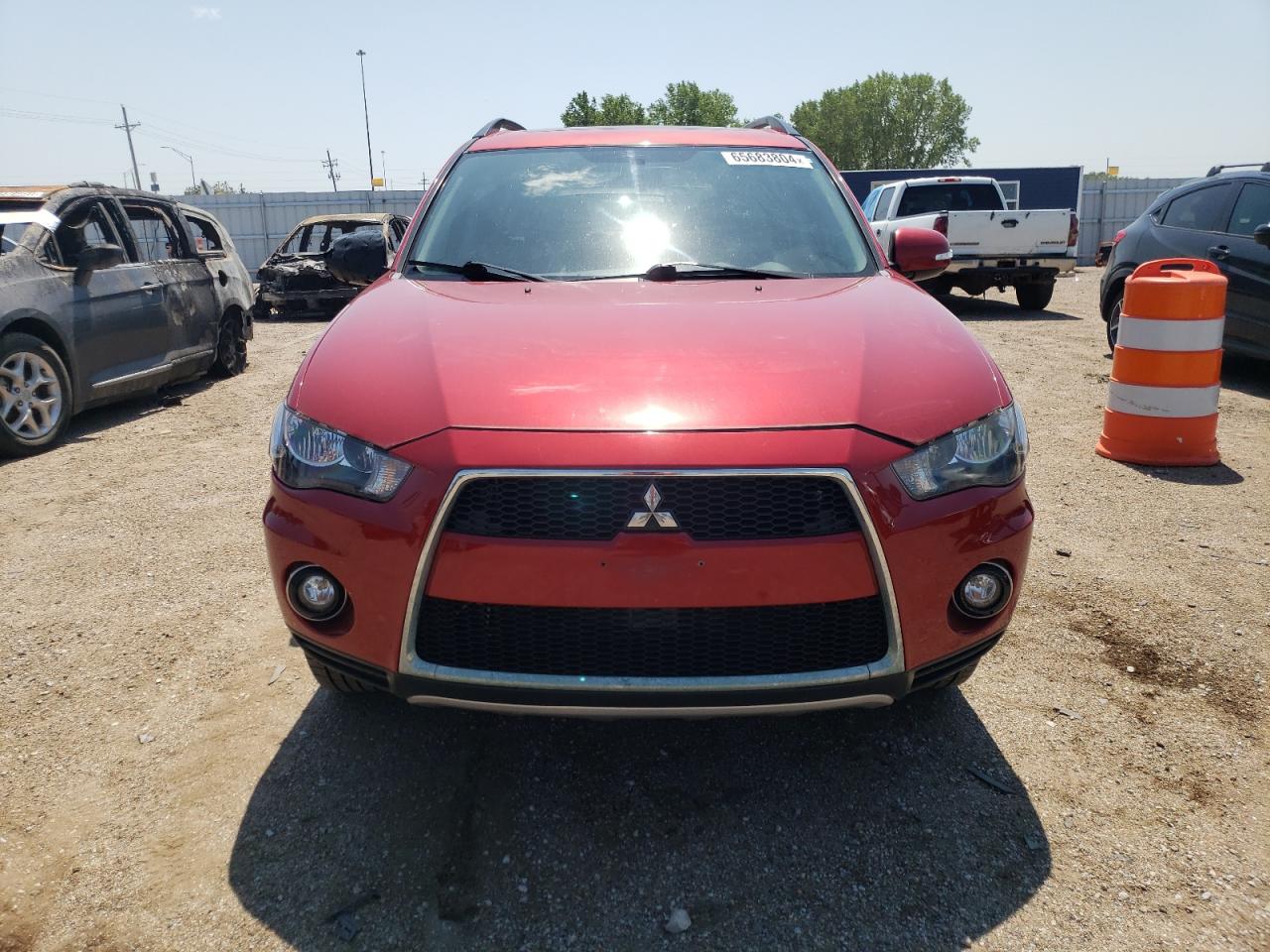 Lot #2731221341 2010 MITSUBISHI OUTLANDER