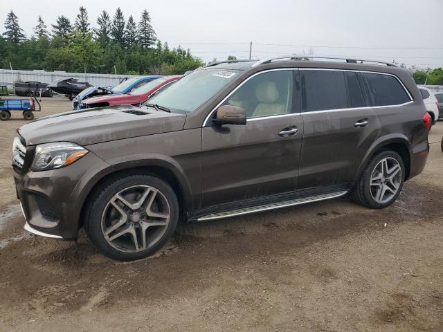 MERCEDES-BENZ GLS 450 4M 2017 black 4dr spor gas 4JGDF6EE0HA751172 photo #1