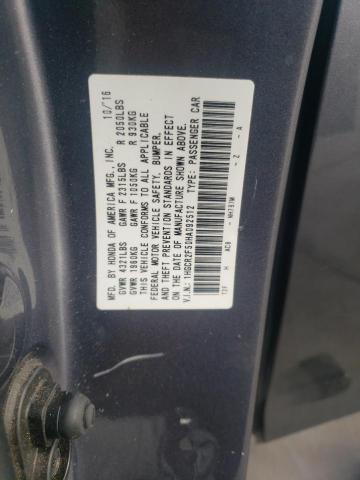 VIN 1HGCR2F50HA092512 2017 Honda Accord, Sport no.13