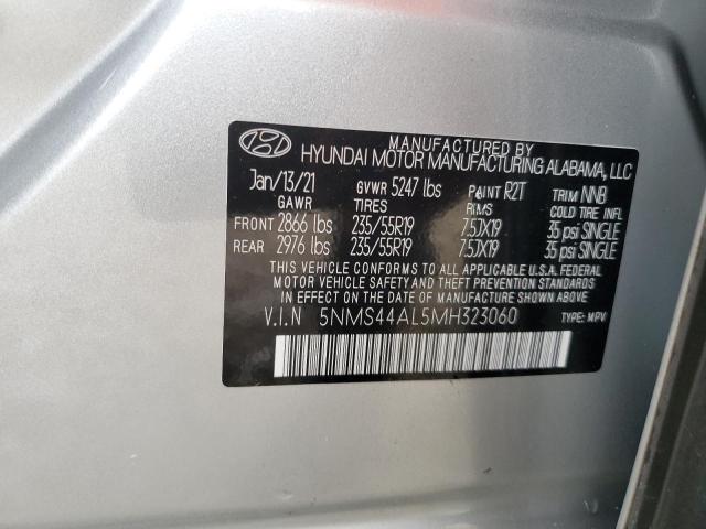2021 HYUNDAI SANTA FE L - 5NMS44AL5MH323060