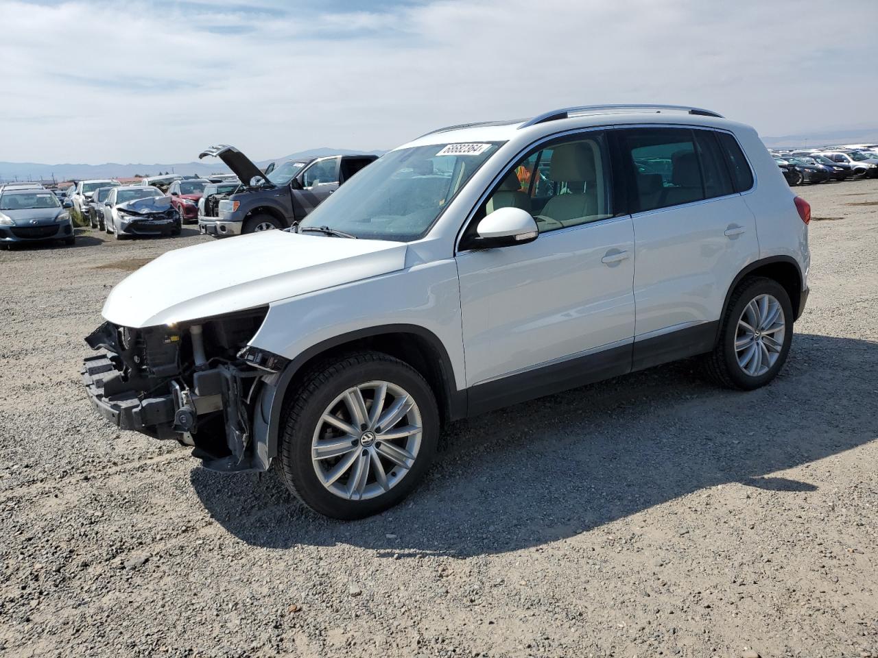 Lot #2804571226 2016 VOLKSWAGEN TIGUAN S