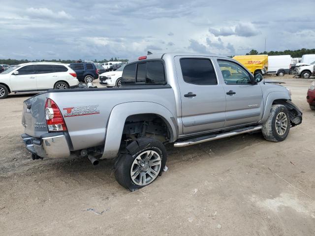 TOYOTA TACOMA DOU 2015 silver  gas 5TFJU4GN3FX083151 photo #4