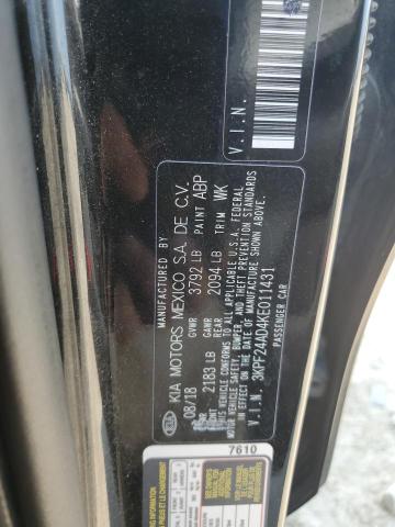 2019 KIA FORTE FE - 3KPF24AD4KE011431