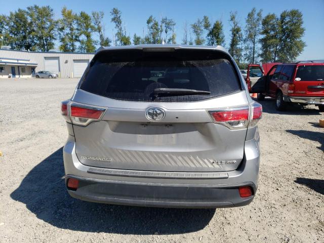 VIN 5TDJKRFHXFS165799 2015 Toyota Highlander, Xle no.6