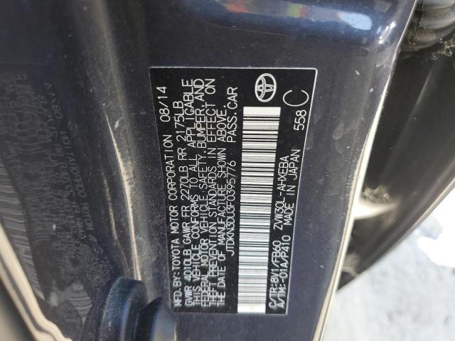 2015 TOYOTA PRIUS - JTDKN3DU3F0395776