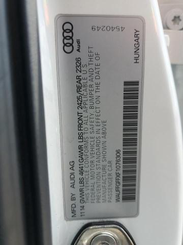 2015 AUDI S3 PRESTIG - WAUFFGFFXF1076306