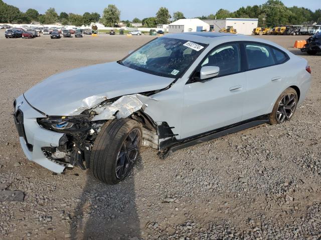 BMW I4 EDRIVE 2022 gray  electric WBY73AW08NFM61503 photo #1